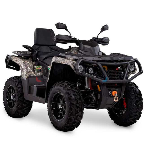 Квадроцикл AODES (Аодес) Pathcross ATV650L EPS LCD двухместный камуфляж с ПСМ | Мототека