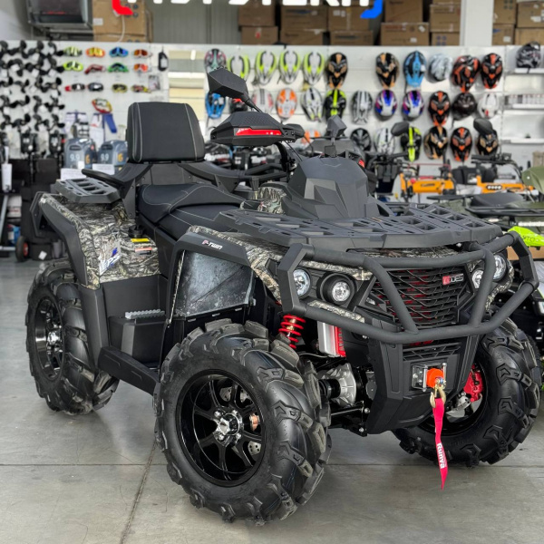 Квадроцикл AODES (Аодес) Pathcross ATV1000L PRO EPS LCD двухместный камуфляж с ПСМ | Мототека