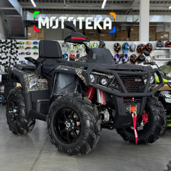 Квадроцикл AODES (Аодес) Pathcross ATV1000L PRO EPS LCD двухместный камуфляж с ПСМ | Мототека