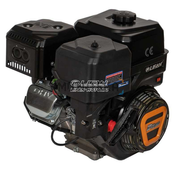Двигатель LIFAN (Лифан) KP460 (192F - 2T) D25