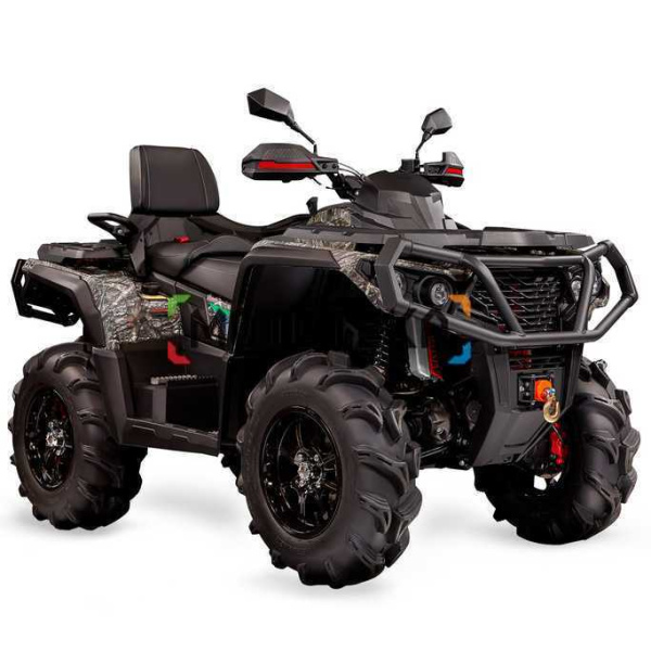 Квадроцикл AODES (Аодес) Pathcross ATV650L PRO EPS LCD двухместный камуфляж с ПСМ | Мототека