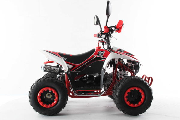 Квадроцикл детский Motax (Мотакс) ATV Mikro 110 белый/красный (машинокомплект) | Мототека