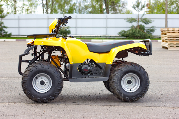 Квадроцикл IRBIS (Ирбис) ATV 200 2024 желтый с ПСМ | Мототека