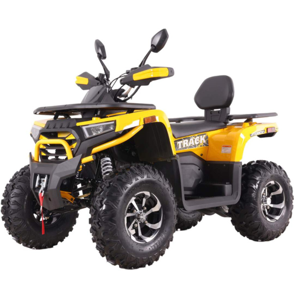Квадроцикл MotoLand (Мотолэнд) VOX250 WILD TRACK X PLUS жёлтый (машинокоемплект) | Мототека Квадроцикл MotoLand (Мотолэнд) VOX250 WILD TRACK X PLUS жёлтый (машинокоемплект) | Мототека